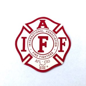 IAFF White & Red